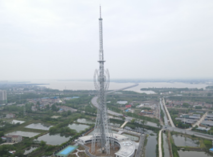 荊州廣播電視發(fā)射塔遷建工程獲中國(guó)鋼結(jié)構(gòu)金獎(jiǎng)
